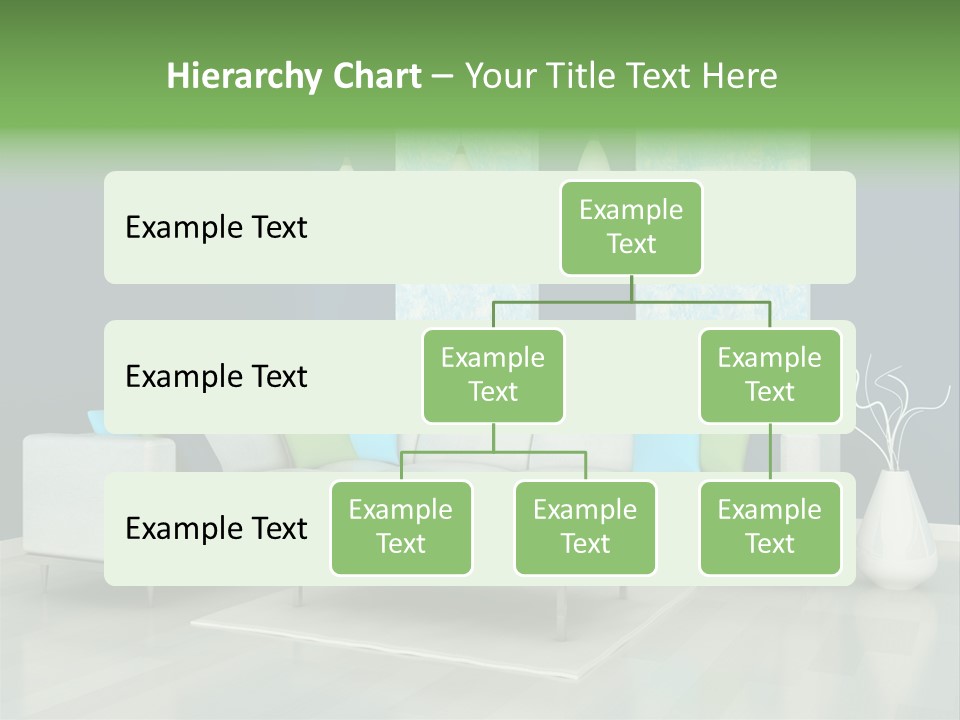 Divan Armchair Comfort PowerPoint Template