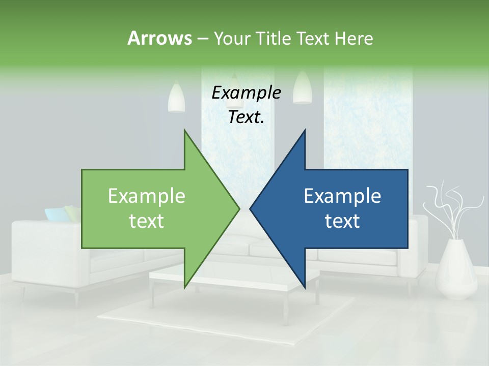 Divan Armchair Comfort PowerPoint Template