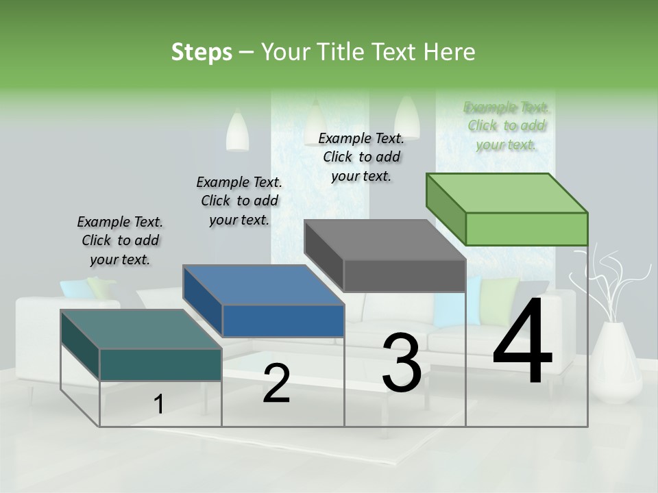 Divan Armchair Comfort PowerPoint Template