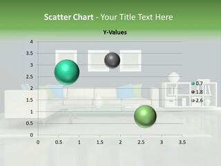 Decorative House Scene PowerPoint Template