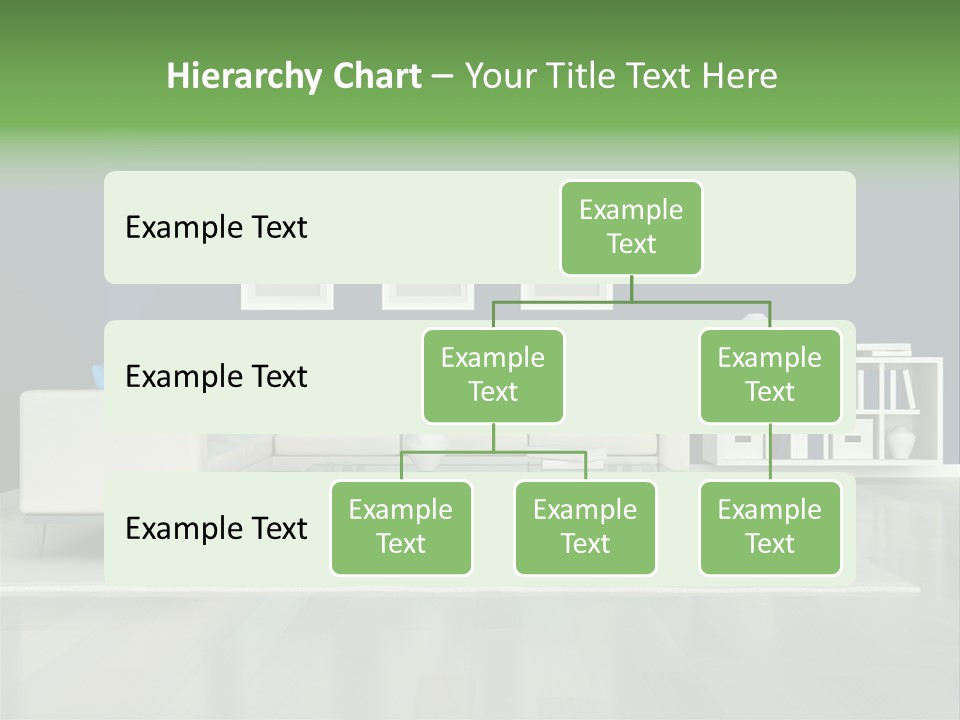 Decorative House Scene PowerPoint Template