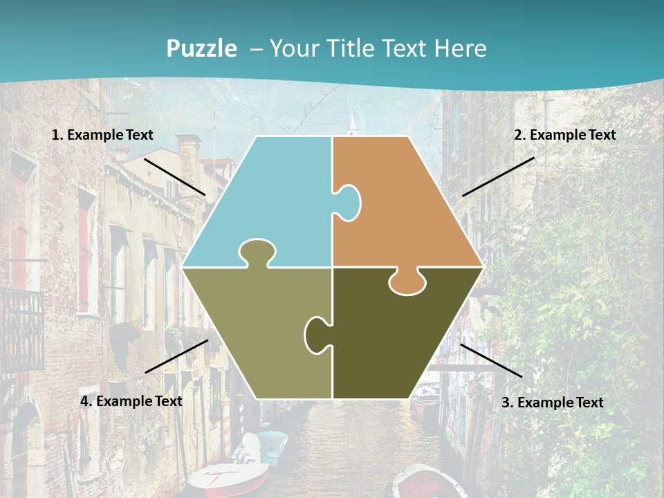 View Toned Old PowerPoint Template
