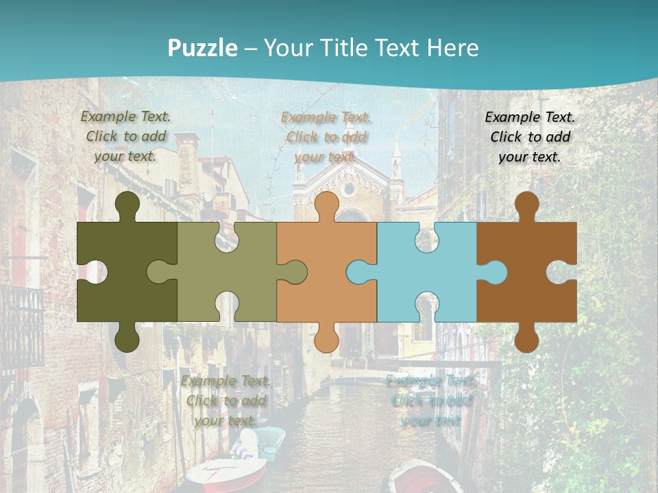 View Toned Old PowerPoint Template