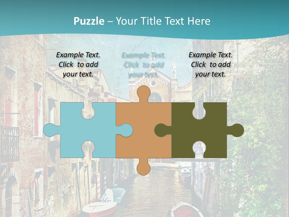 View Toned Old PowerPoint Template