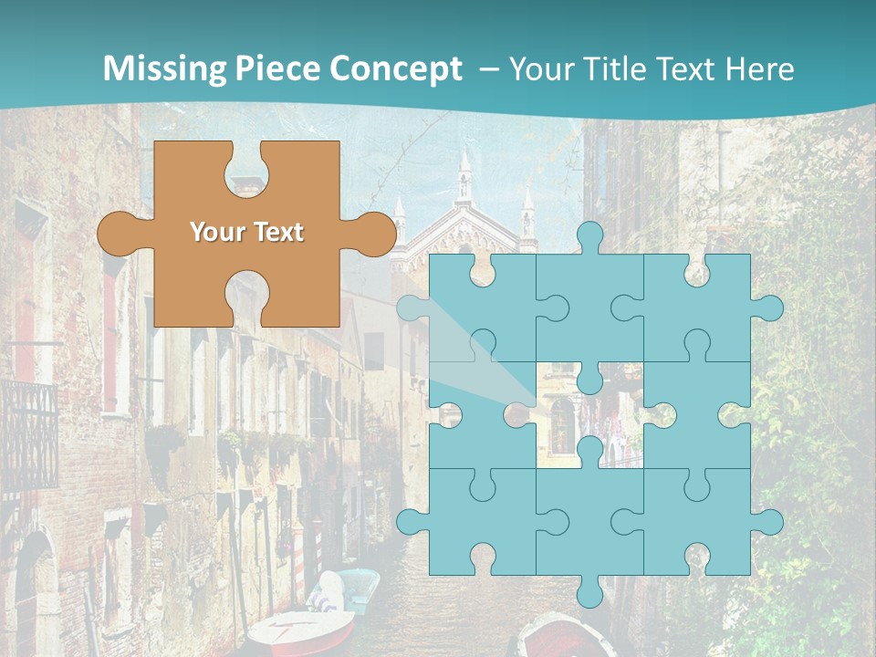 View Toned Old PowerPoint Template