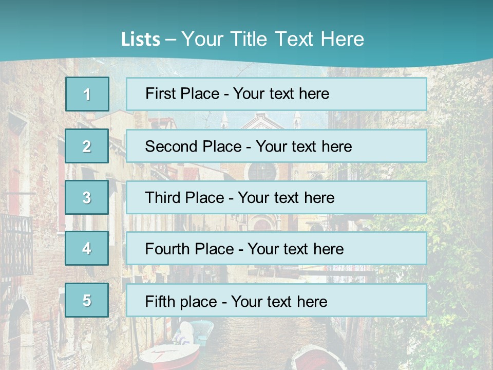 View Toned Old PowerPoint Template