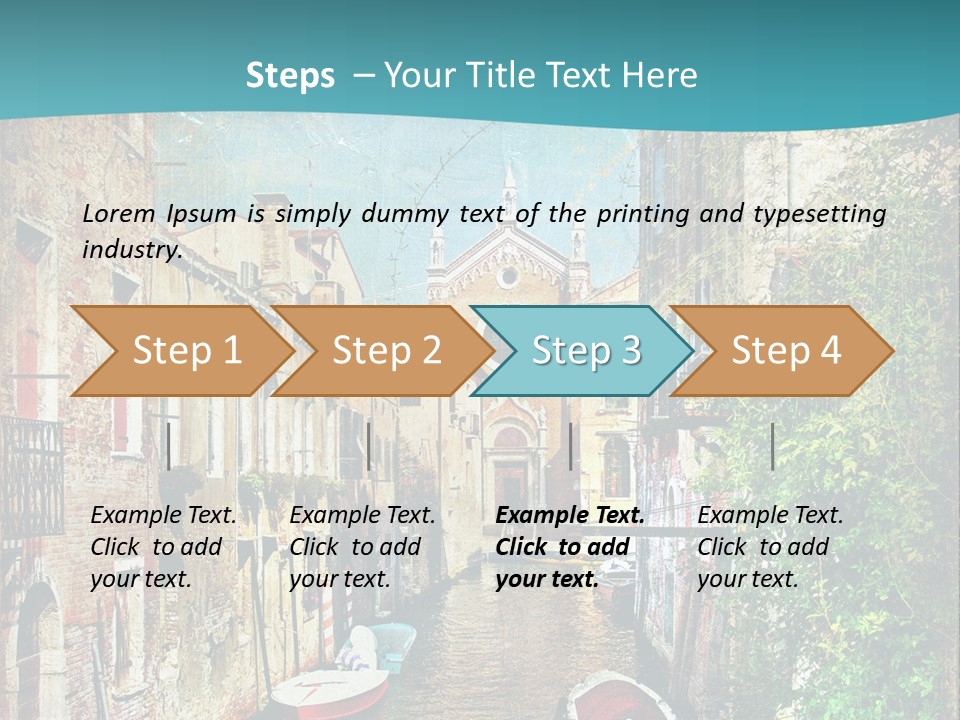 View Toned Old PowerPoint Template