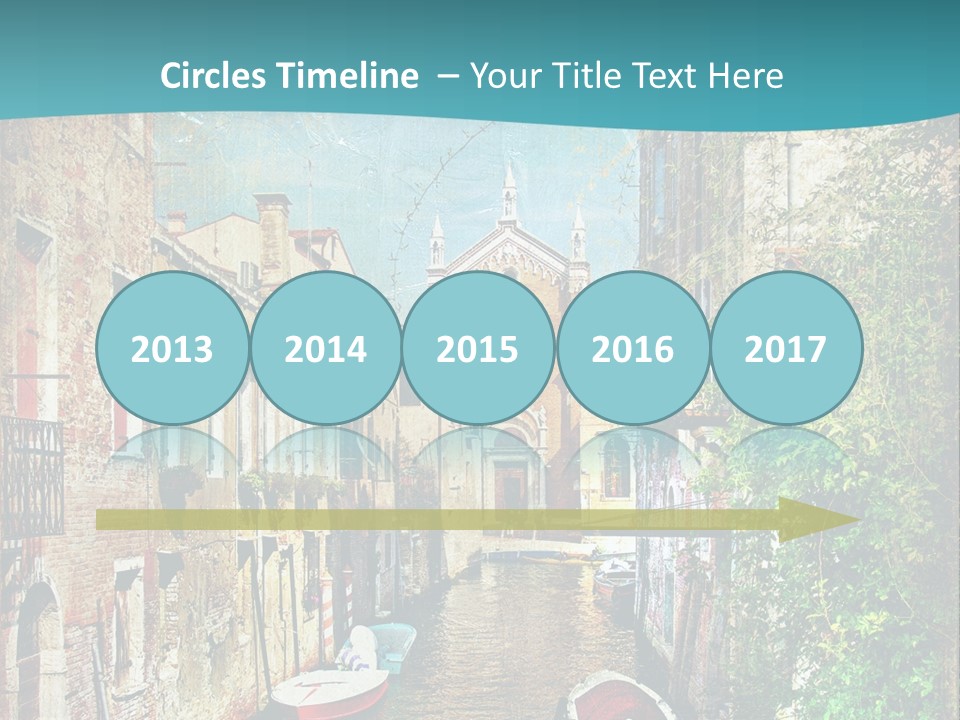 View Toned Old PowerPoint Template