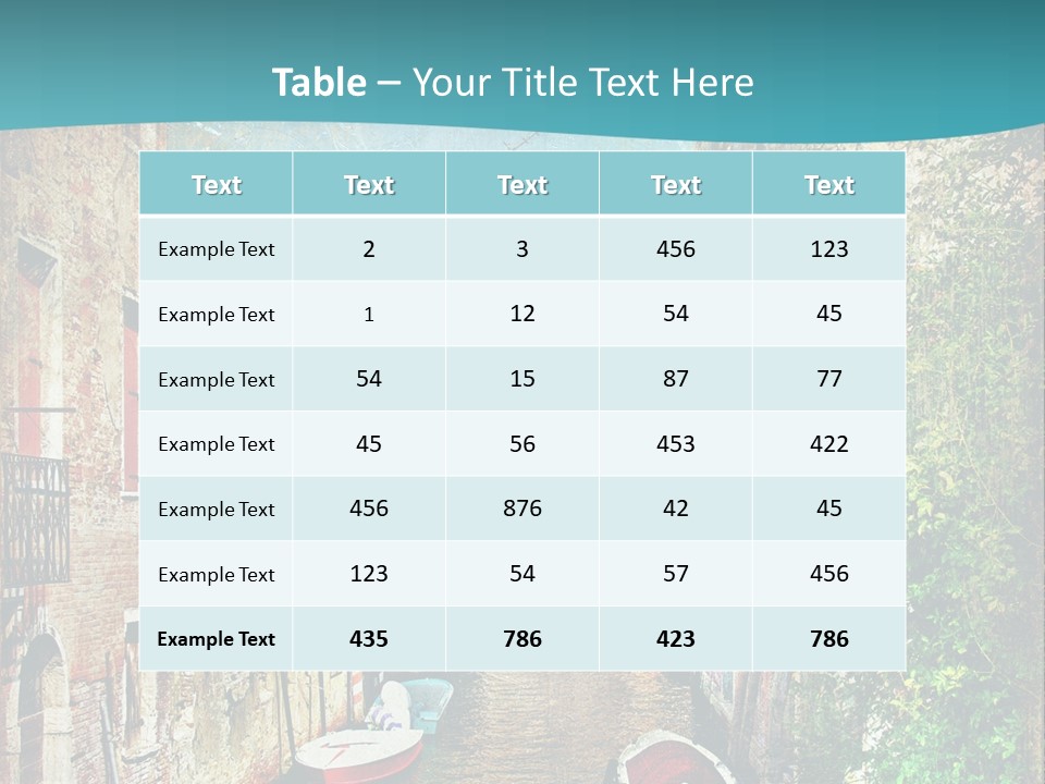 View Toned Old PowerPoint Template