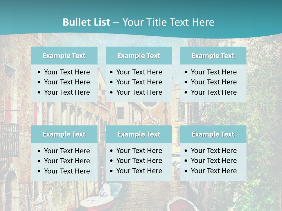 View Toned Old PowerPoint Template