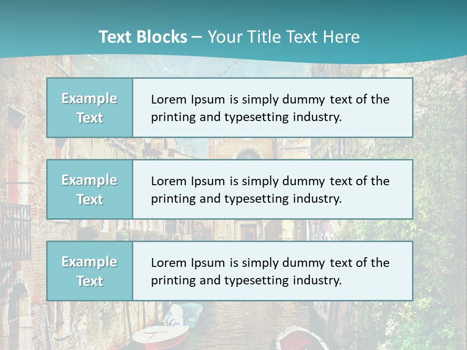 View Toned Old PowerPoint Template
