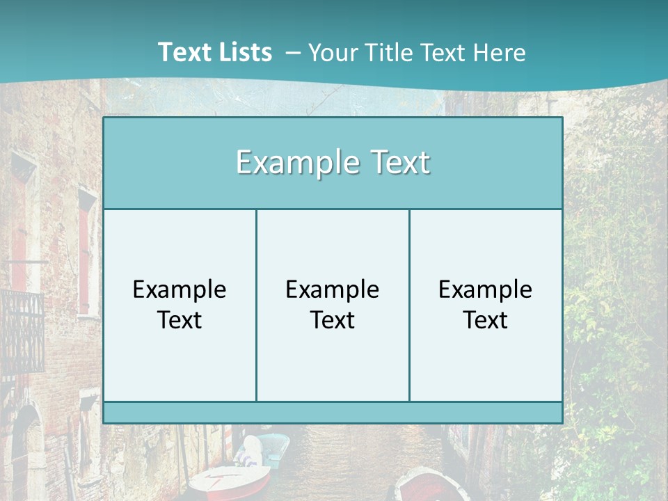 View Toned Old PowerPoint Template