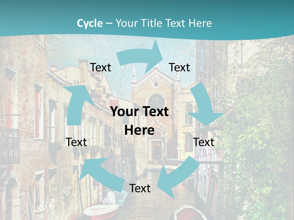 View Toned Old PowerPoint Template