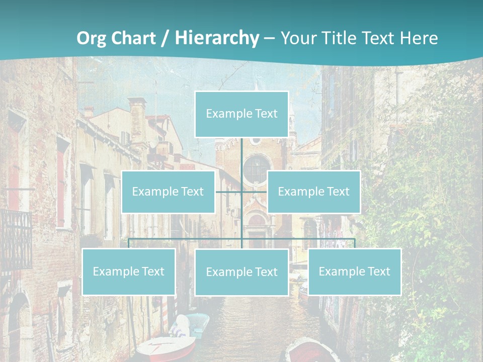 View Toned Old PowerPoint Template