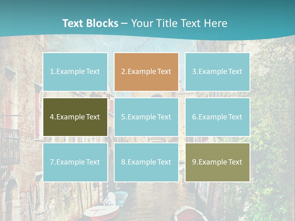 View Toned Old PowerPoint Template
