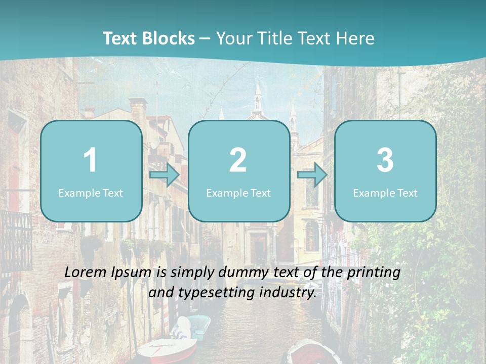 View Toned Old PowerPoint Template