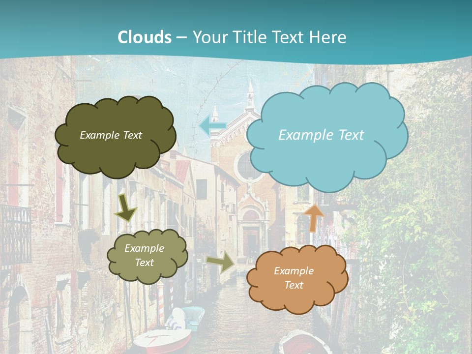 View Toned Old PowerPoint Template