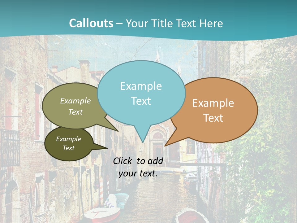 View Toned Old PowerPoint Template