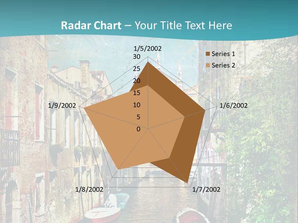 View Toned Old PowerPoint Template