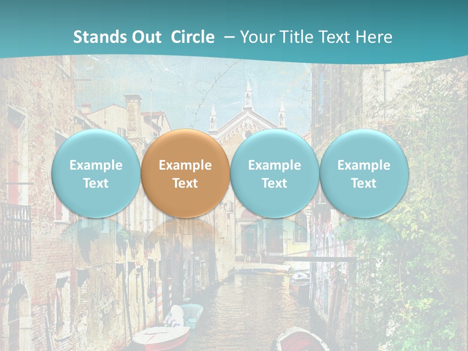View Toned Old PowerPoint Template