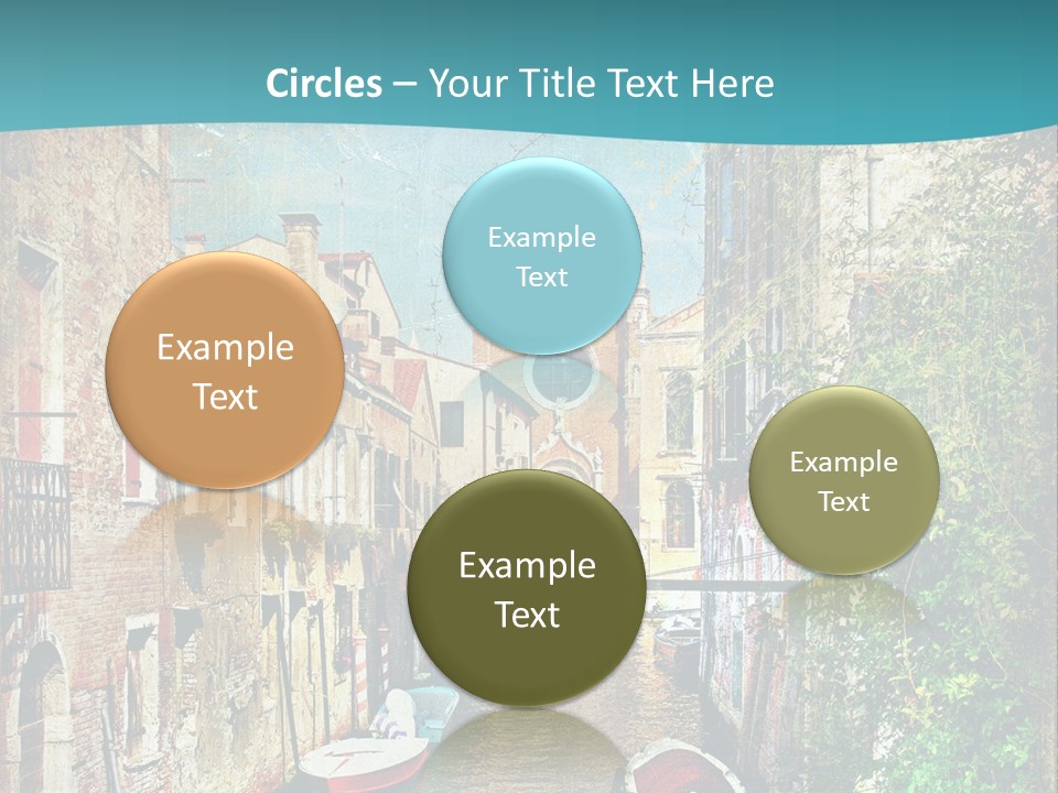 View Toned Old PowerPoint Template