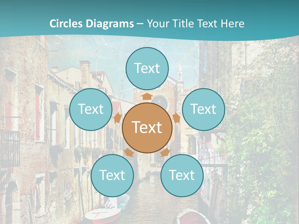 View Toned Old PowerPoint Template