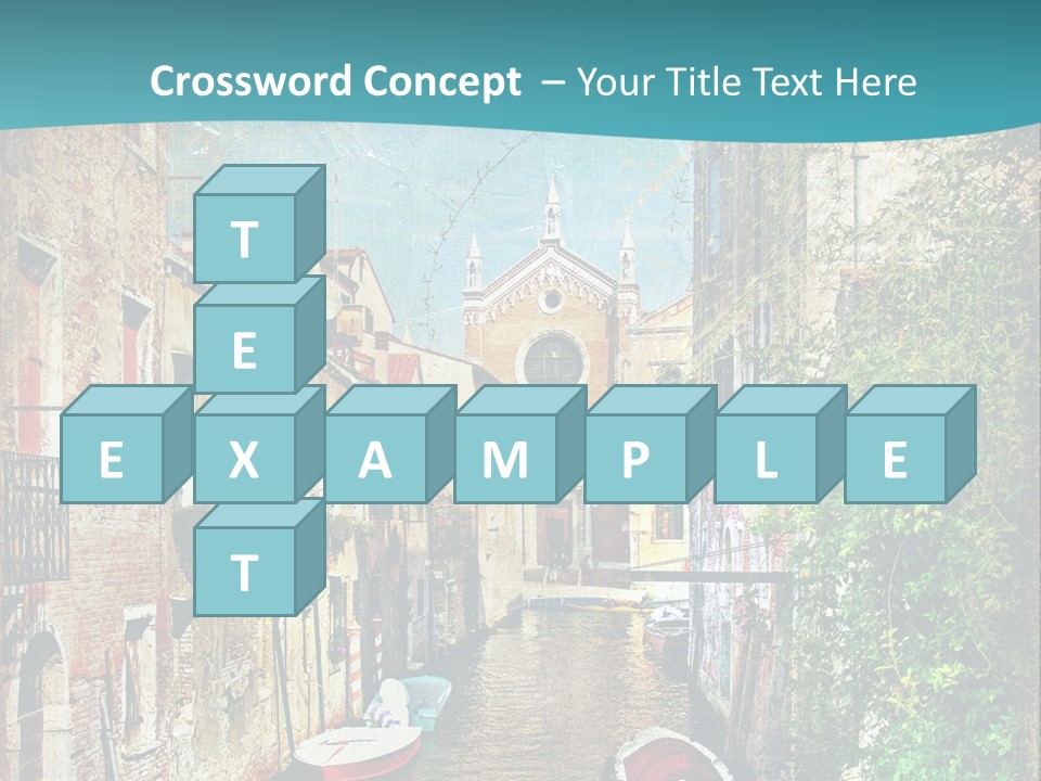 View Toned Old PowerPoint Template