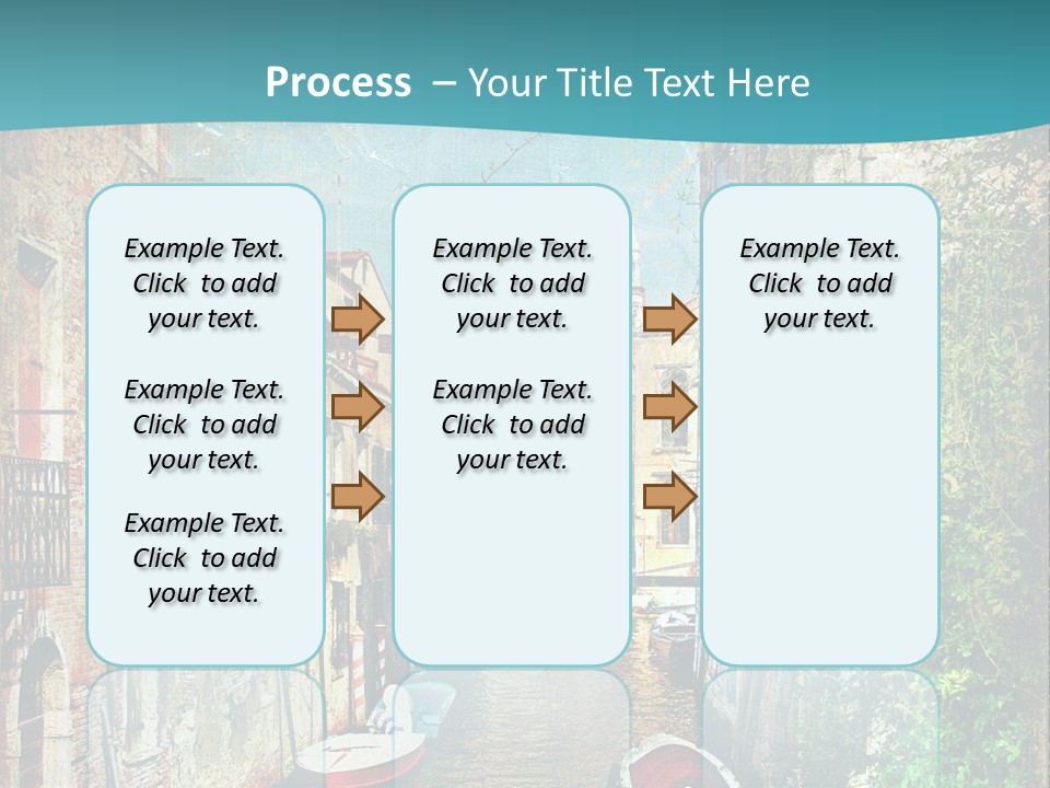 View Toned Old PowerPoint Template