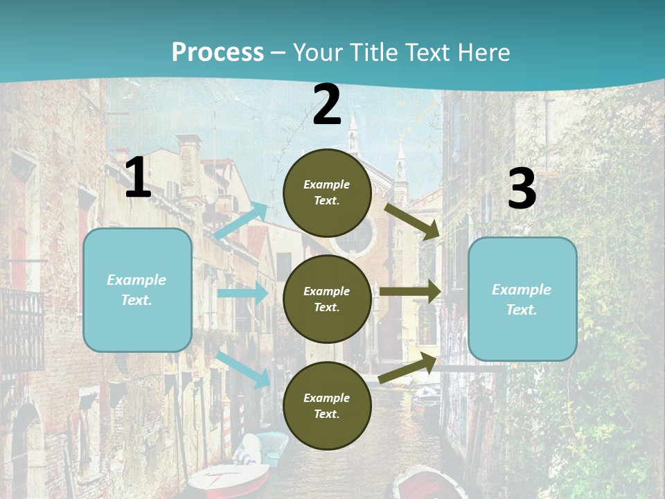 View Toned Old PowerPoint Template