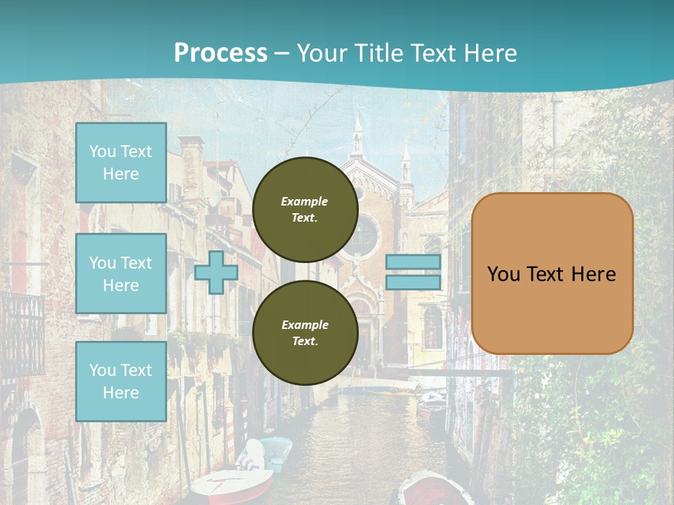 View Toned Old PowerPoint Template