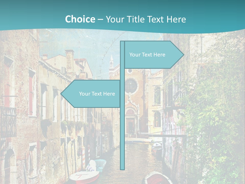 View Toned Old PowerPoint Template