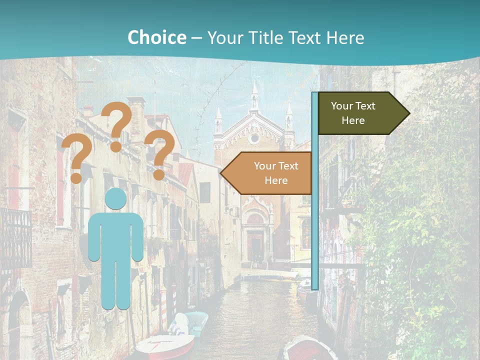 View Toned Old PowerPoint Template