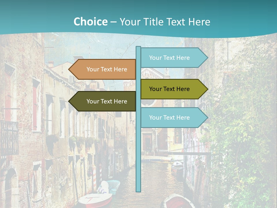 View Toned Old PowerPoint Template