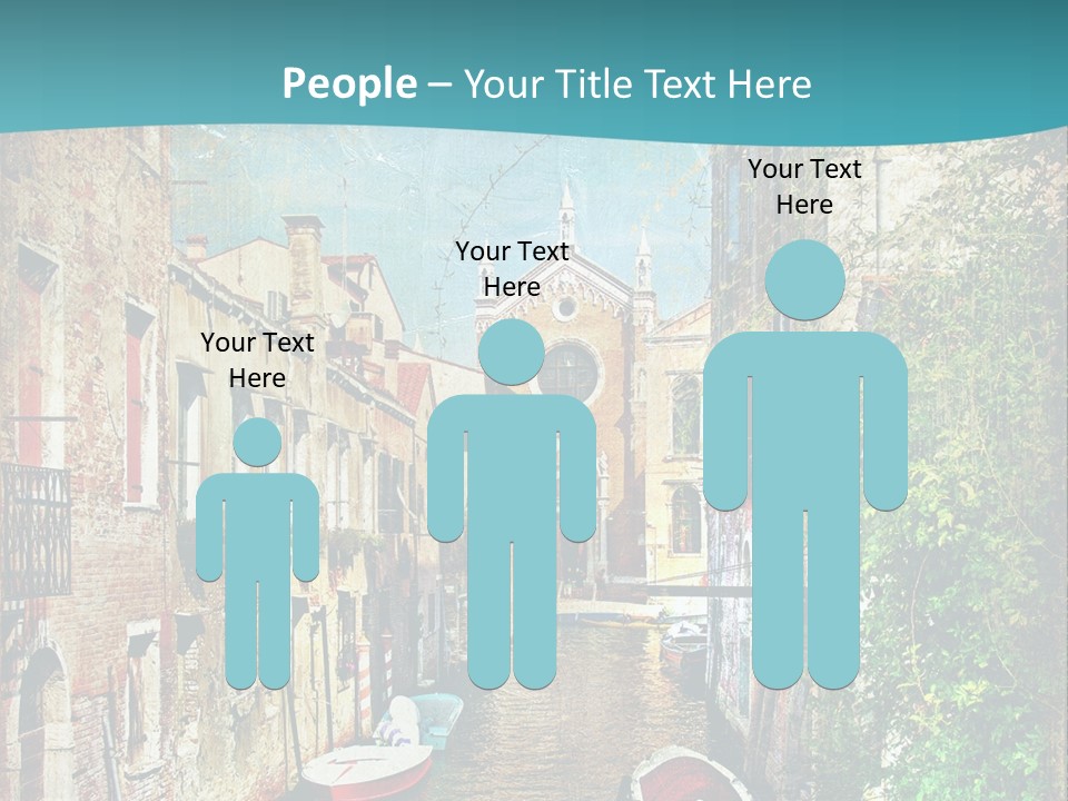 View Toned Old PowerPoint Template