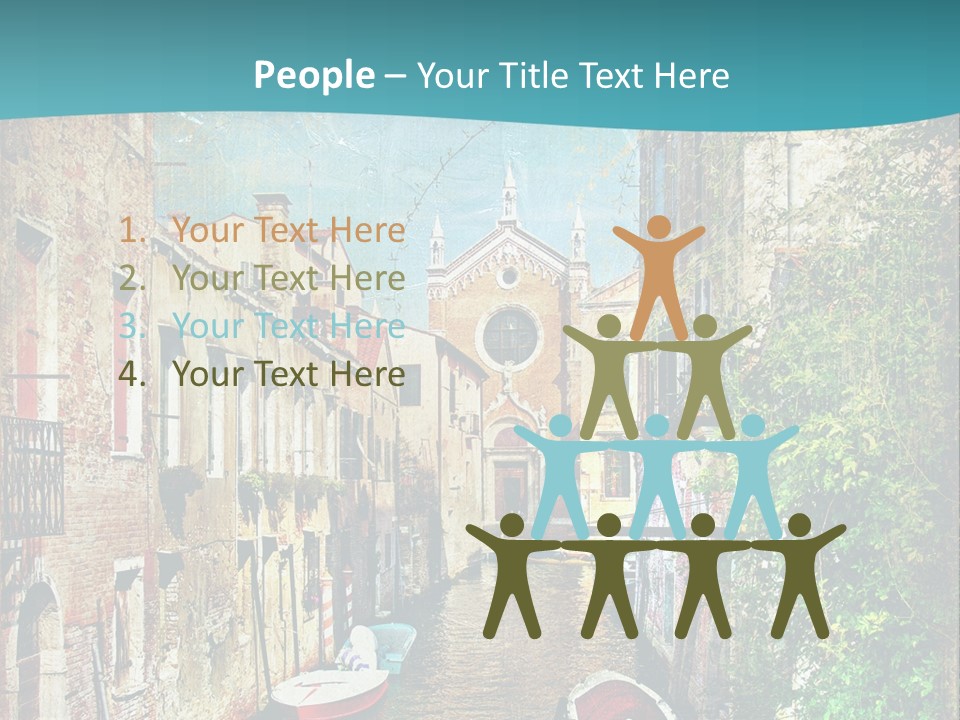 View Toned Old PowerPoint Template