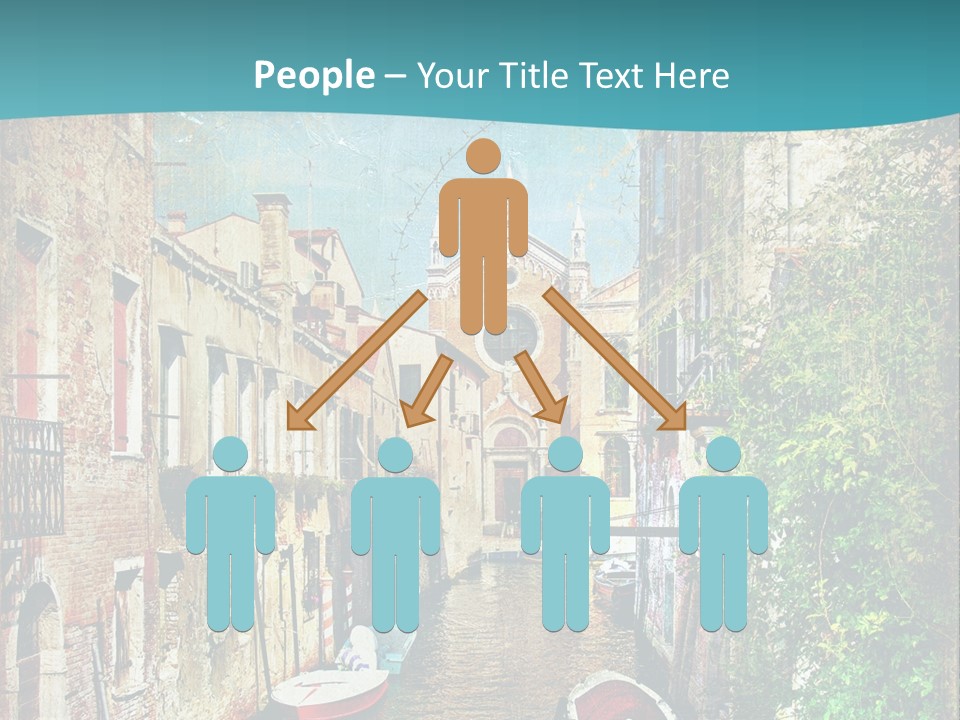 View Toned Old PowerPoint Template