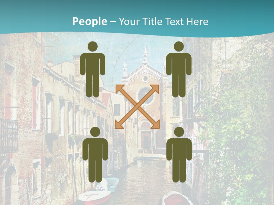View Toned Old PowerPoint Template