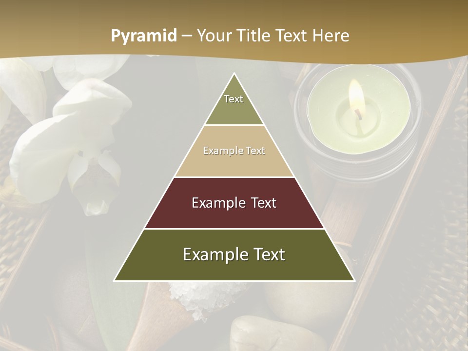 Wellness Bamboo Mat PowerPoint Template