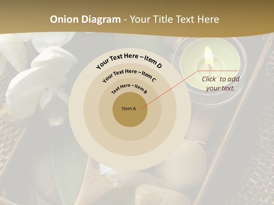 Wellness Bamboo Mat PowerPoint Template