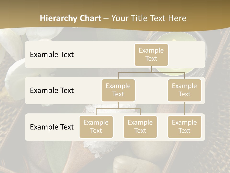 Wellness Bamboo Mat PowerPoint Template