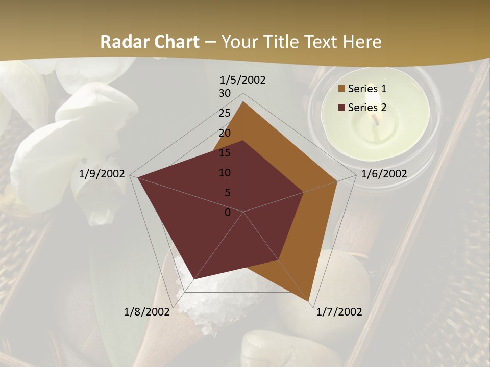 Wellness Bamboo Mat PowerPoint Template