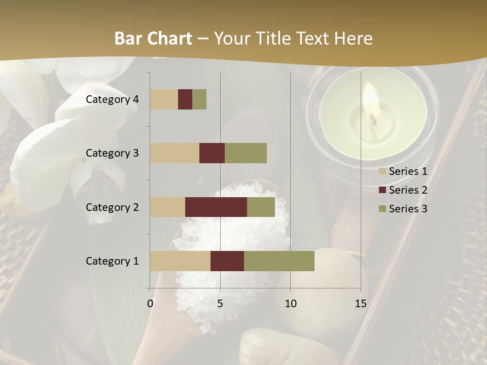 Wellness Bamboo Mat PowerPoint Template