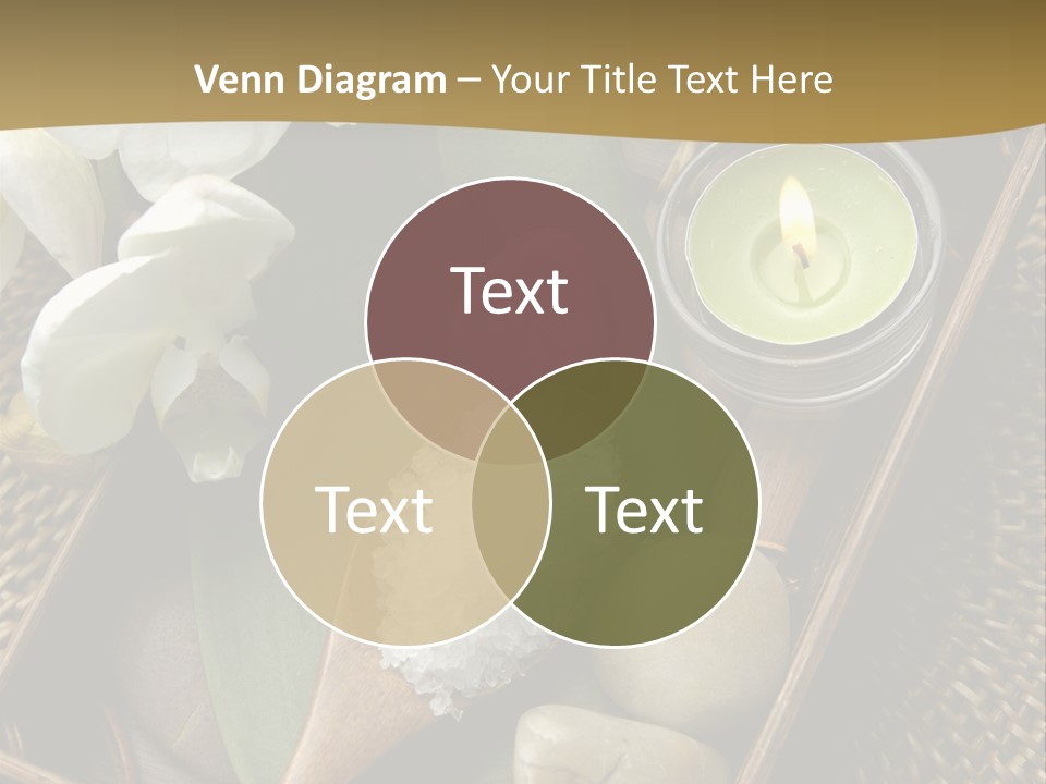 Wellness Bamboo Mat PowerPoint Template