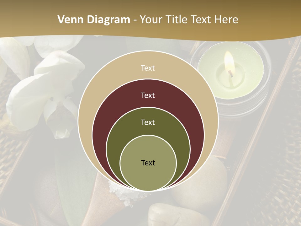 Wellness Bamboo Mat PowerPoint Template