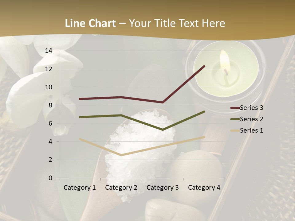 Wellness Bamboo Mat PowerPoint Template