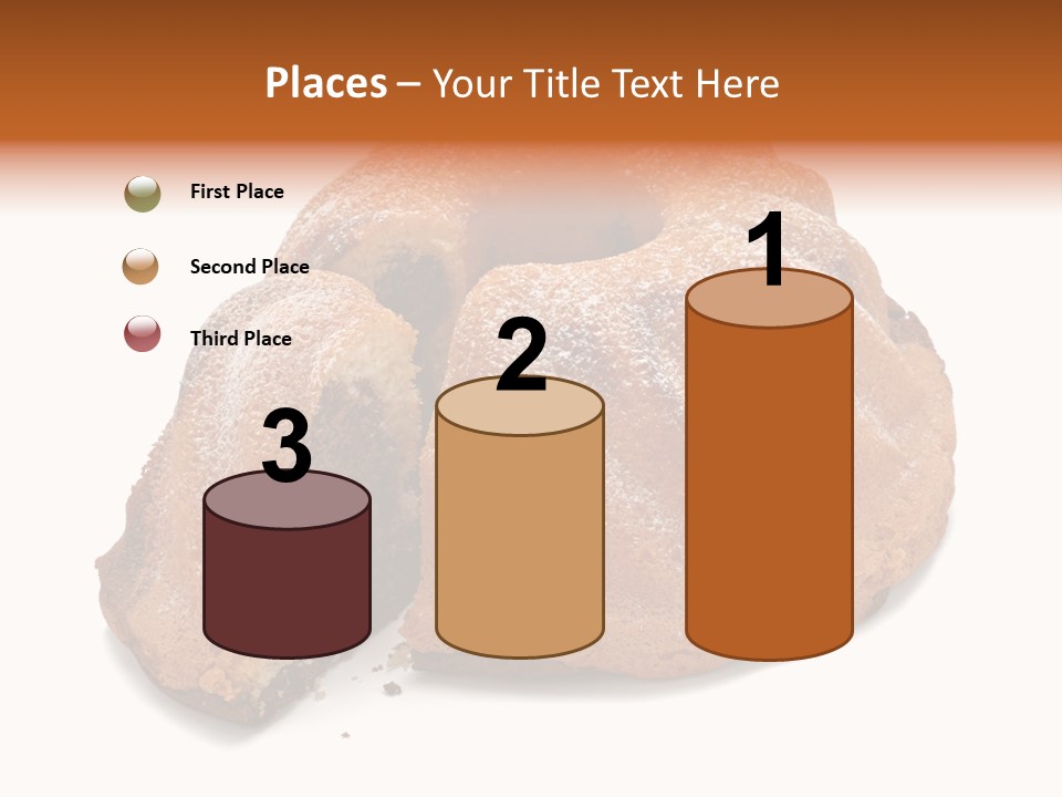 Isolated Indulgence Background PowerPoint Template