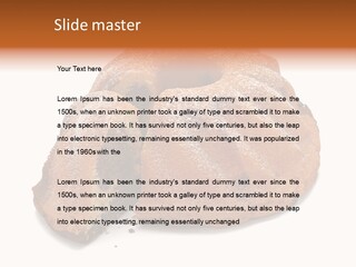 Isolated Indulgence Background PowerPoint Template