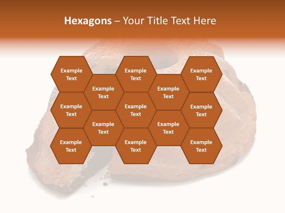 Isolated Indulgence Background PowerPoint Template