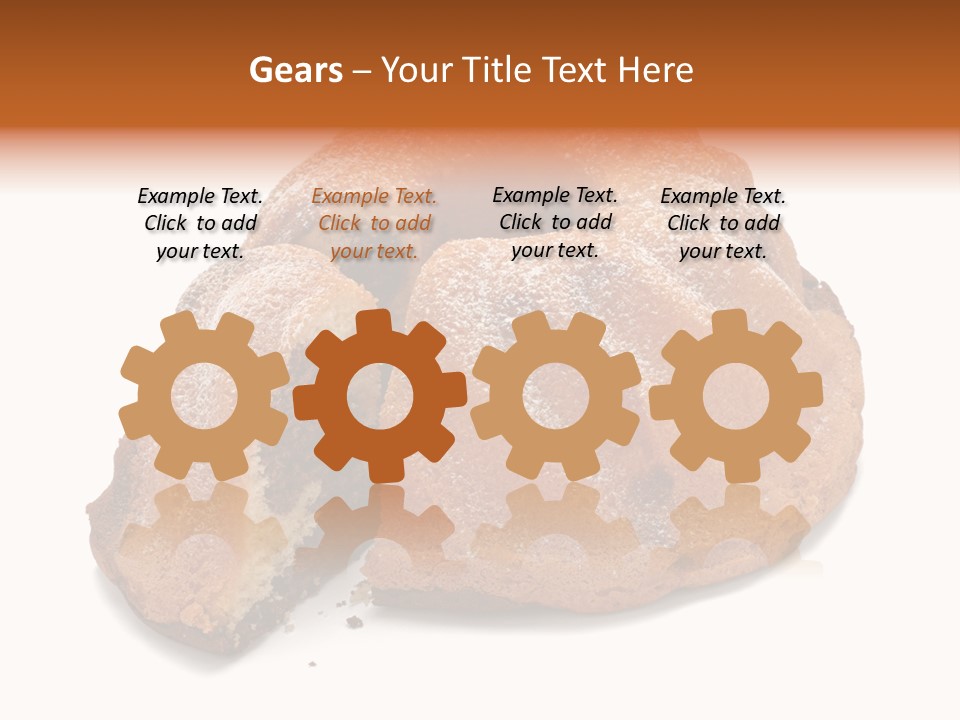 Isolated Indulgence Background PowerPoint Template