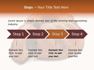 Isolated Indulgence Background PowerPoint Template
